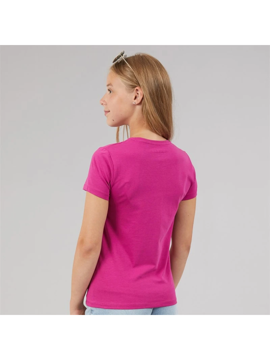 DZIEWCZĘCY  T-SHIRT GUESS KIDS Z LOGO I NADRUKIEM PALM  J6GI14K6YW4-G4A2