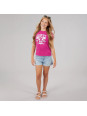 DZIEWCZĘCY  T-SHIRT GUESS KIDS Z LOGO I NADRUKIEM PALM  J6GI14K6YW4-G4A2