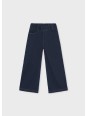 MAYORAL DZIEWCZĘCE LEGGINSY JEANSOWE O SZEROKIM KROJU GRANATOWE 4501/76