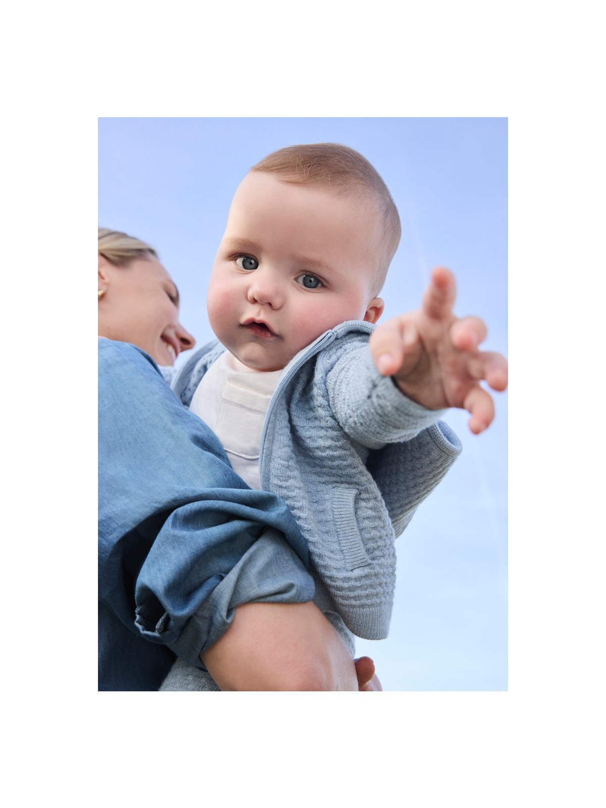 MAYORAL NEWBORN ELEGANCKI 3 CZĘŚCIOWY KOMPLET DRESOWY NIEMOWLĘCY Z WSIKOZĄ BŁĘKIT  2507/18