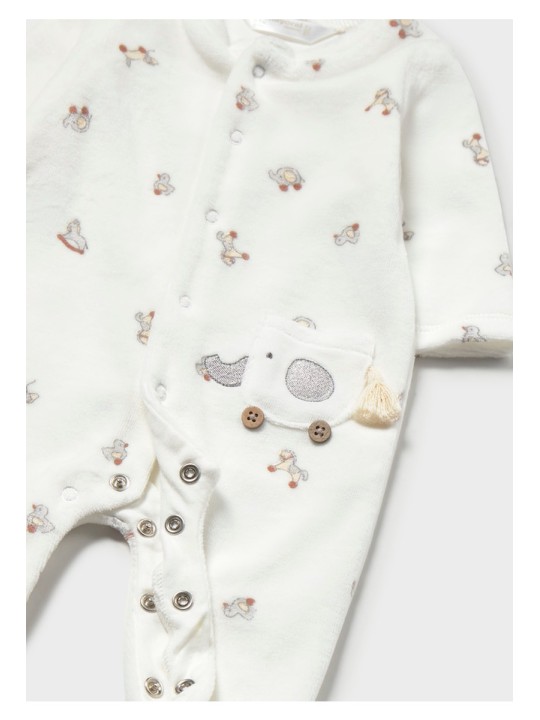 MAYORAL NEWBORN  BAWEŁNIANE ŚPIOCHY NIEMOWLĘCE W ZWIERZĄTKA  2763/72