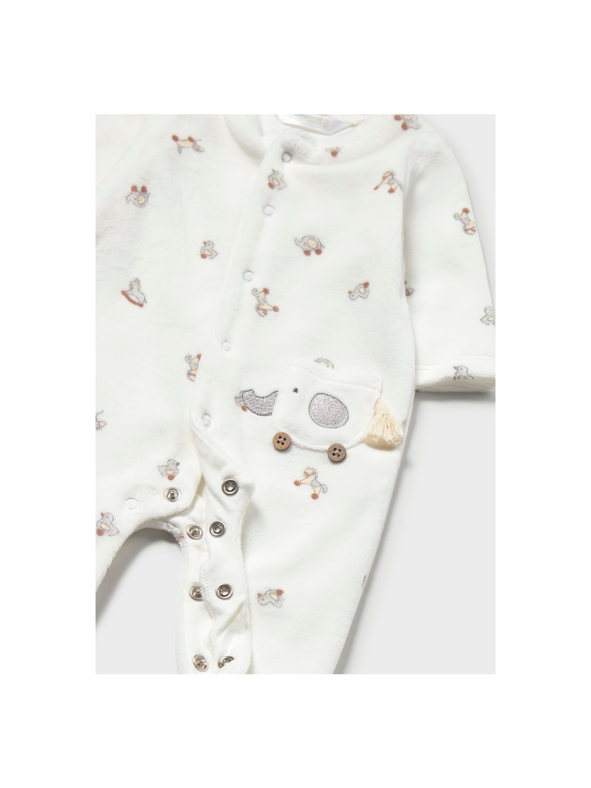 MAYORAL NEWBORN  BAWEŁNIANE ŚPIOCHY NIEMOWLĘCE W ZWIERZĄTKA  2763/72