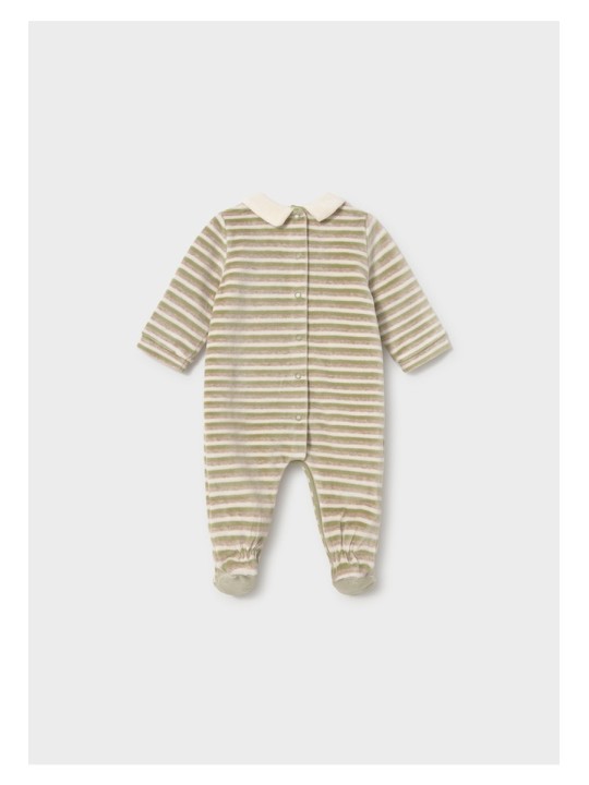 MAYORAL NEWBORN AKSAMITNY PAJACYK NIEMOWLĘCY W PASKI  TRAKTORKAMI 2786/83