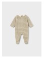 MAYORAL NEWBORN AKSAMITNY PAJACYK NIEMOWLĘCY W PASKI  TRAKTORKAMI 2786/83