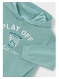 MAYORAL CHŁOPIĘCA BLUZA Z KAPTUREM "PLAY OFF AL STAR" TURKUS MIĘTA 4456/62