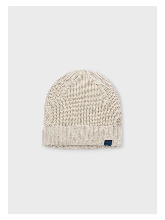 MAYORAL KLASYCZNA DZIECIĘCA CZAPKA BEANIE BEŻOWA 10307/81