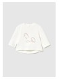 MAYORAL NEWBORN RÓŻÓWY DRES NIEMOWLĘCY 3 - CZĘŚCIOWY W GROSZKI Z KRÓŁLIKIEM 2756/20