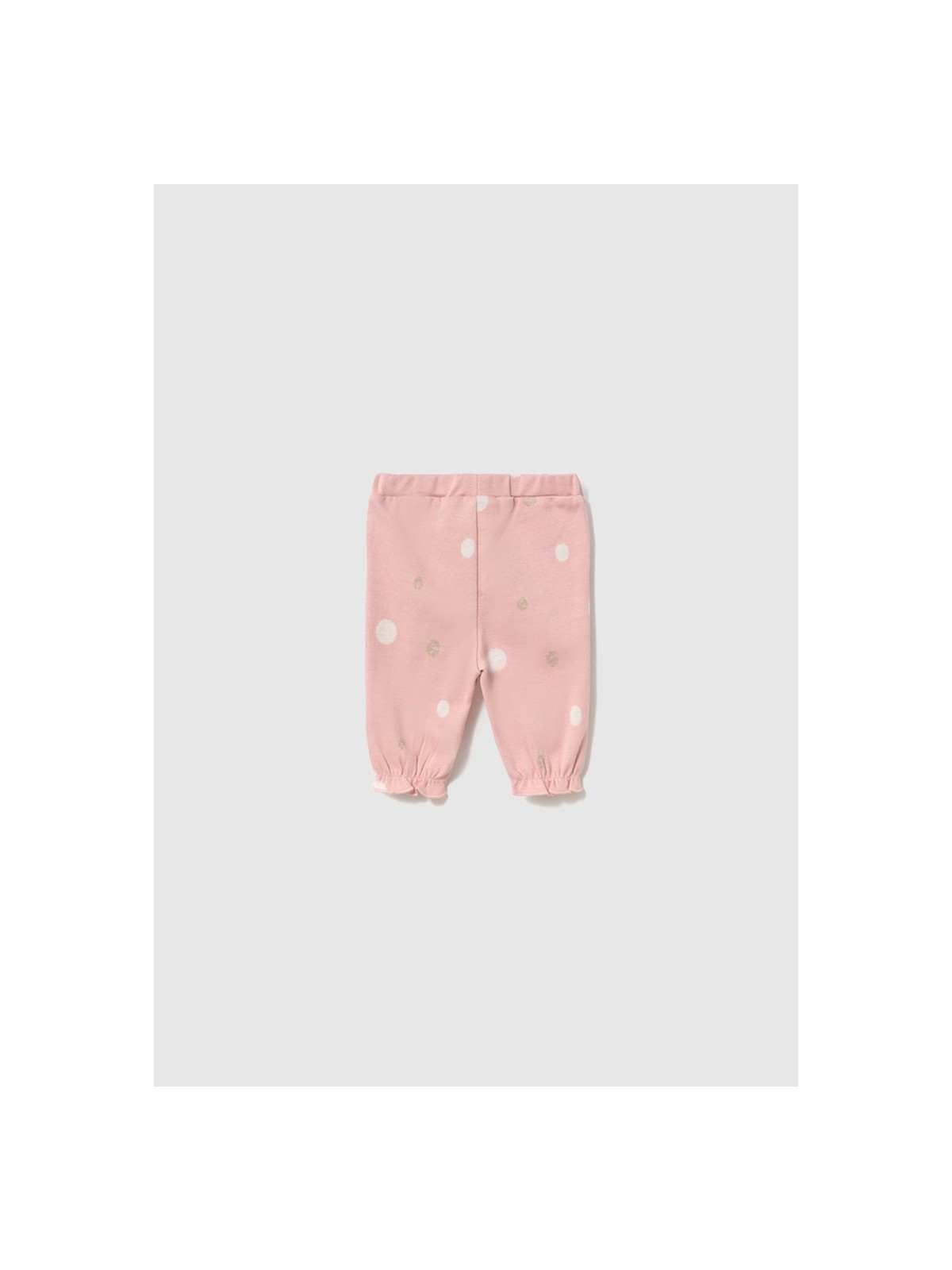 MAYORAL NEWBORN RÓŻÓWY DRES NIEMOWLĘCY 3 - CZĘŚCIOWY W GROSZKI Z KRÓŁLIKIEM 2756/20