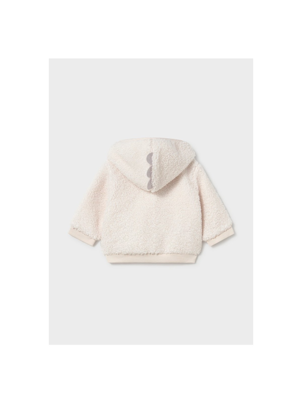 MAYORAL NEWBORN ROZPINANA BLUZA NIEMOWLĘCA Z FUTERKIEM I KAPTUREM 2404/28