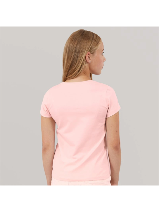 DZIEWCZĘCY  T-SHIRT GUESS  Z MISIEM Z CYRKONIAMI RÓŻOWA -J6GI41J11314-G63M