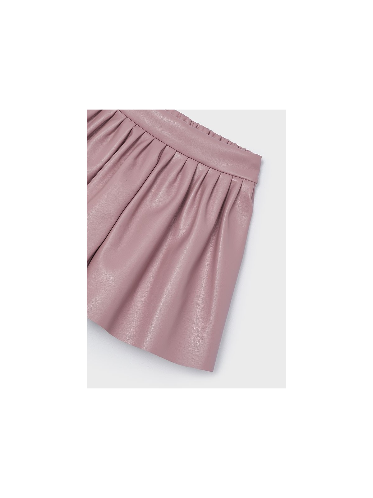 MAYORAL KRÓTKIE SPODENKI RÓŻOWE SKÓRZANE 4943/62