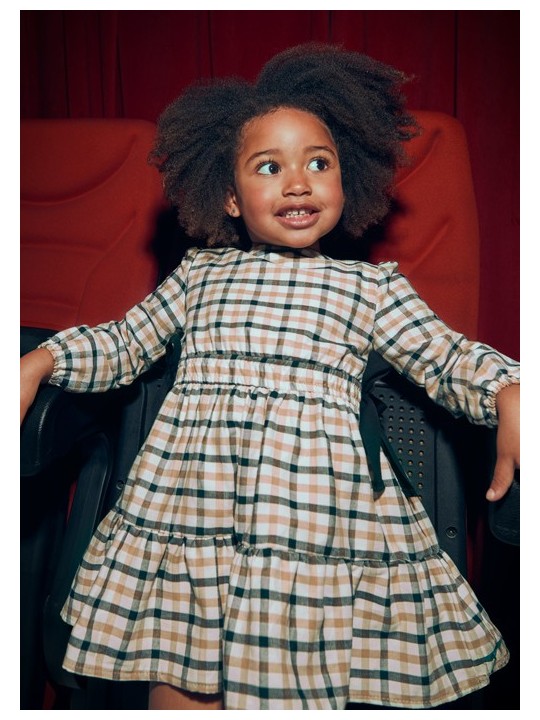 MAYORAL SUKIENKA KRATKA KOKARDY BEŻ CZARNY 4915 /19