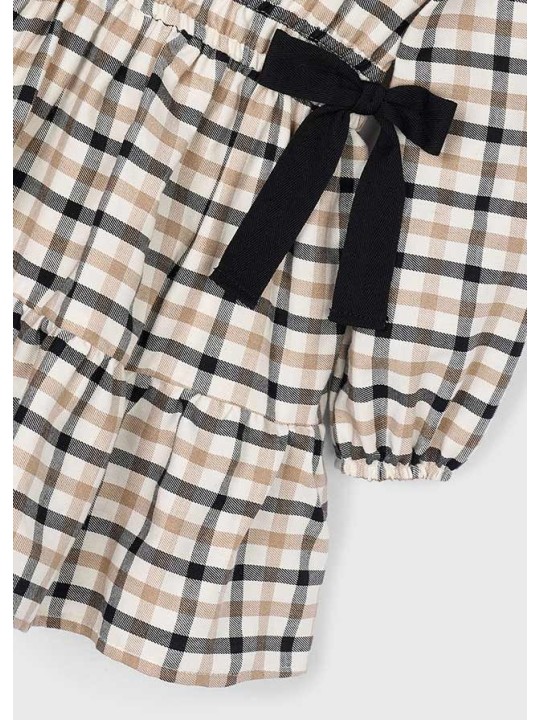 MAYORAL SUKIENKA KRATKA KOKARDY BEŻ CZARNY 4915 /19