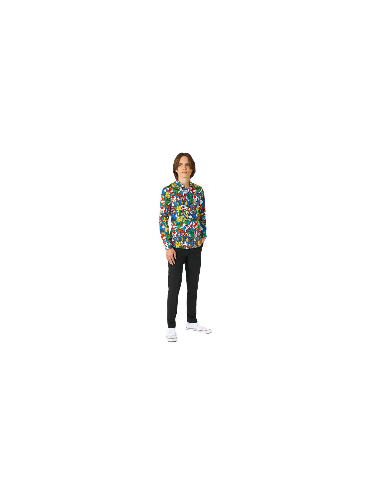 OPPOSUITS KOSZULA KOLOROWA SUPER MARIO TATA SYN OSSB-1005-US