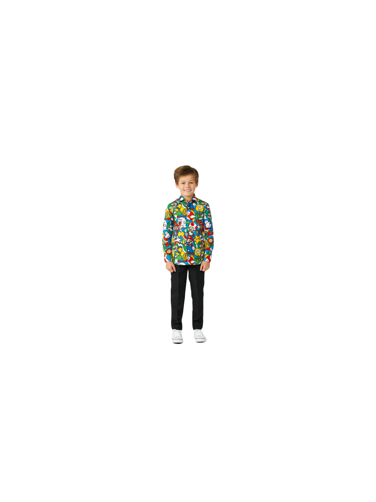 OPPOSUITS KOSZULA KOLOROWA SUPER MARIO TATA SYN OSSB-1005-US