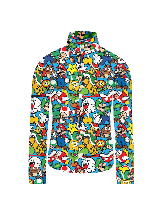 OPPOSUITS KOSZULA KOLOROWA SUPER MARIO TATA SYN OSSB-1005-US