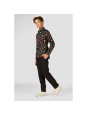 OPPOSUITS KOSZULA KOLOROWA ŚWIĘTA CHRISTMAS ICONS BLACK TATA SYN OSSB-0004-US