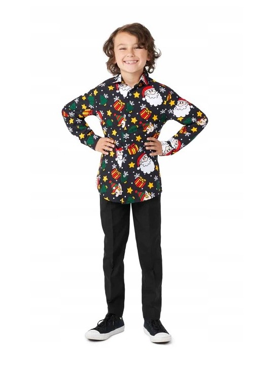 SUITMEISTER KOSZULA KOLOROWA ŚWIĘTA ELFY MIKOŁAJ  SUIT002