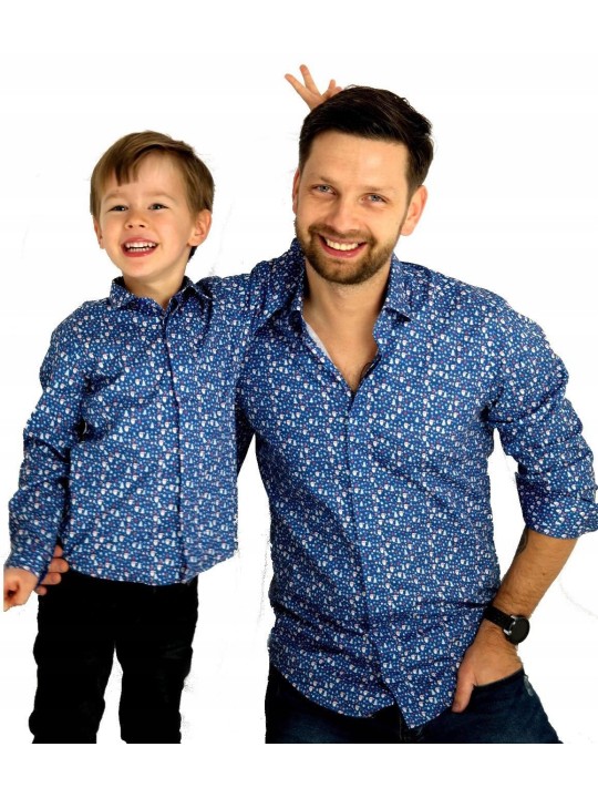 GIOVANNI PERA KOSZULA TATA SYN MIKOŁAJ PREZENTY  GP98