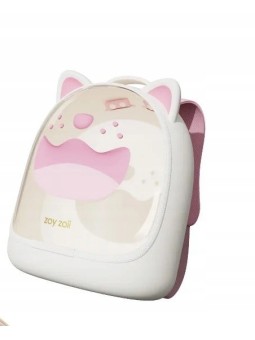 ZOYZOII PLECAK BAŃKA KOTEK  BIAŁY RÓŻOWY DLA DZIEWCZYNKI BAŃKA/2