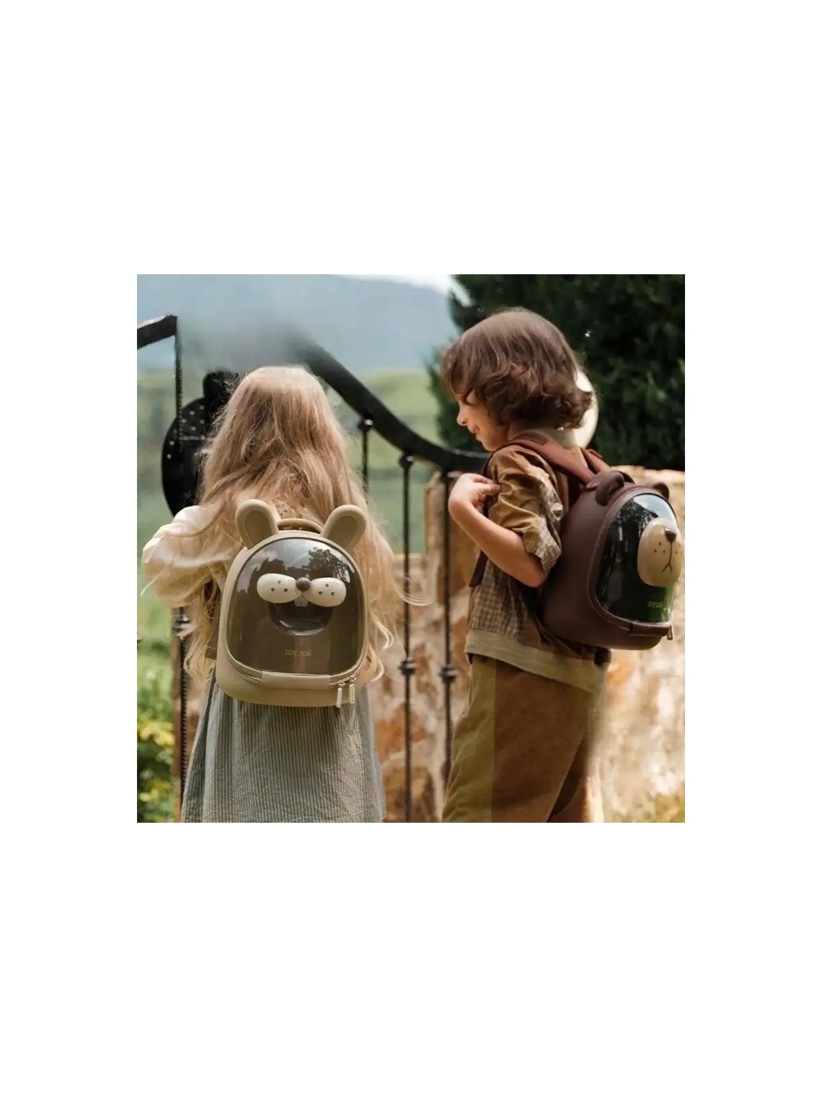 ZOYZOII PLECAK KRÓLIK DLA DZIECKA BAŃKA BEŻ  BAŃKA/1