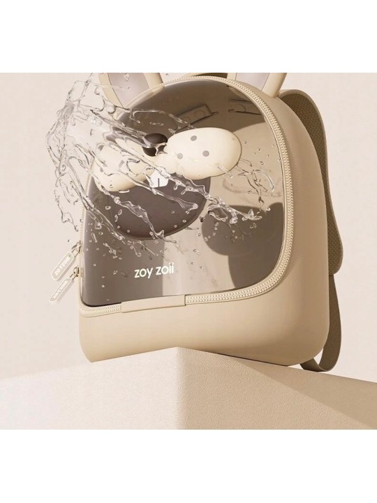 ZOYZOII PLECAK KRÓLIK DLA DZIECKA BAŃKA BEŻ  BAŃKA/1