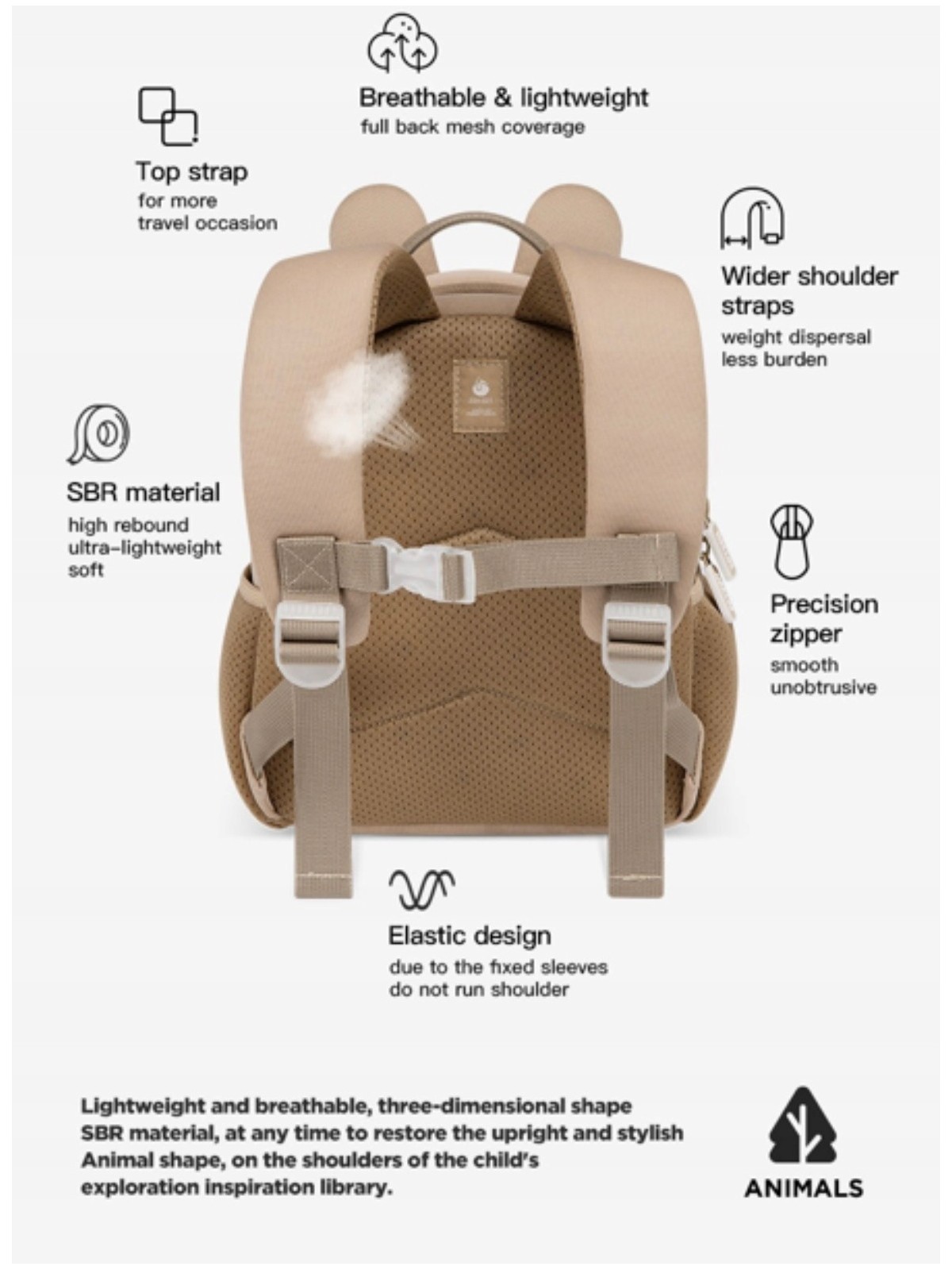 ZOYZOII PLECAK KRÓLIK BAŃKA  KRÓLIK1