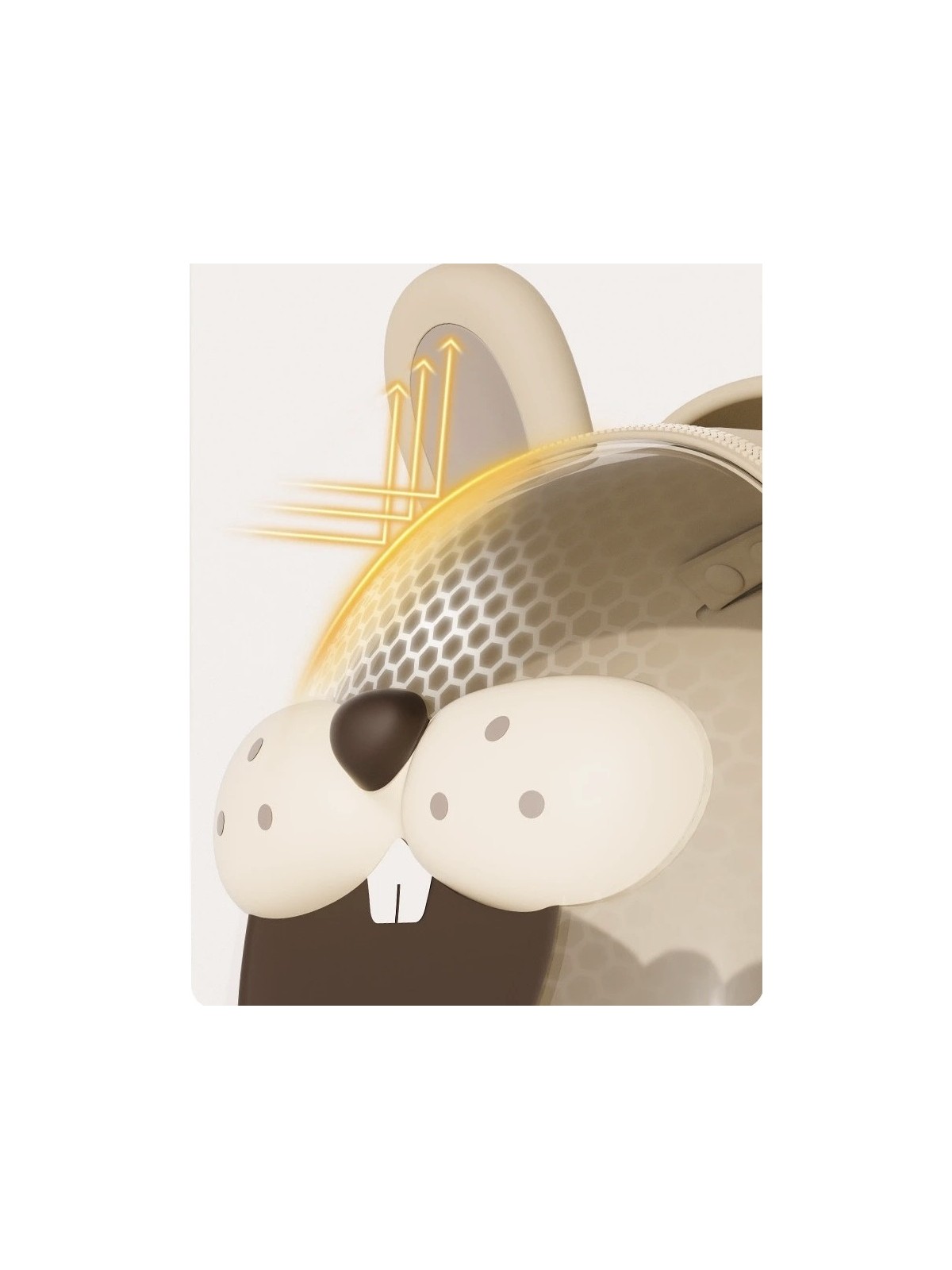 ZOYZOII PLECAK KRÓLIK DLA DZIECKA BAŃKA BEŻ  BAŃKA/1