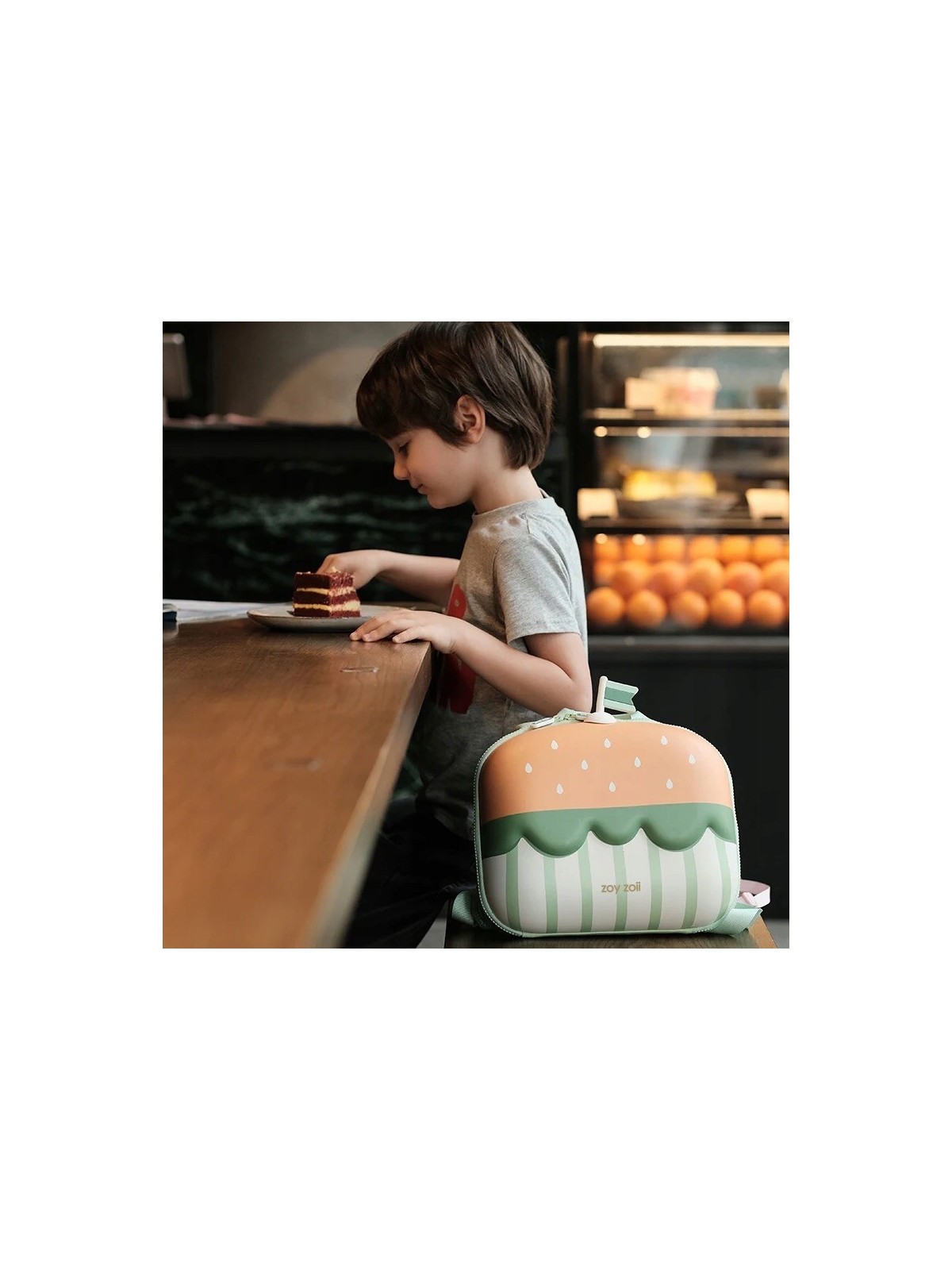 ZOYZOII PLECAK KOLOROWY HAMBURGER  BUREGER1