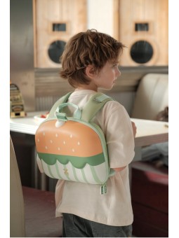 ZOYZOII PLECAK KOLOROWY HAMBURGER  BUREGER1