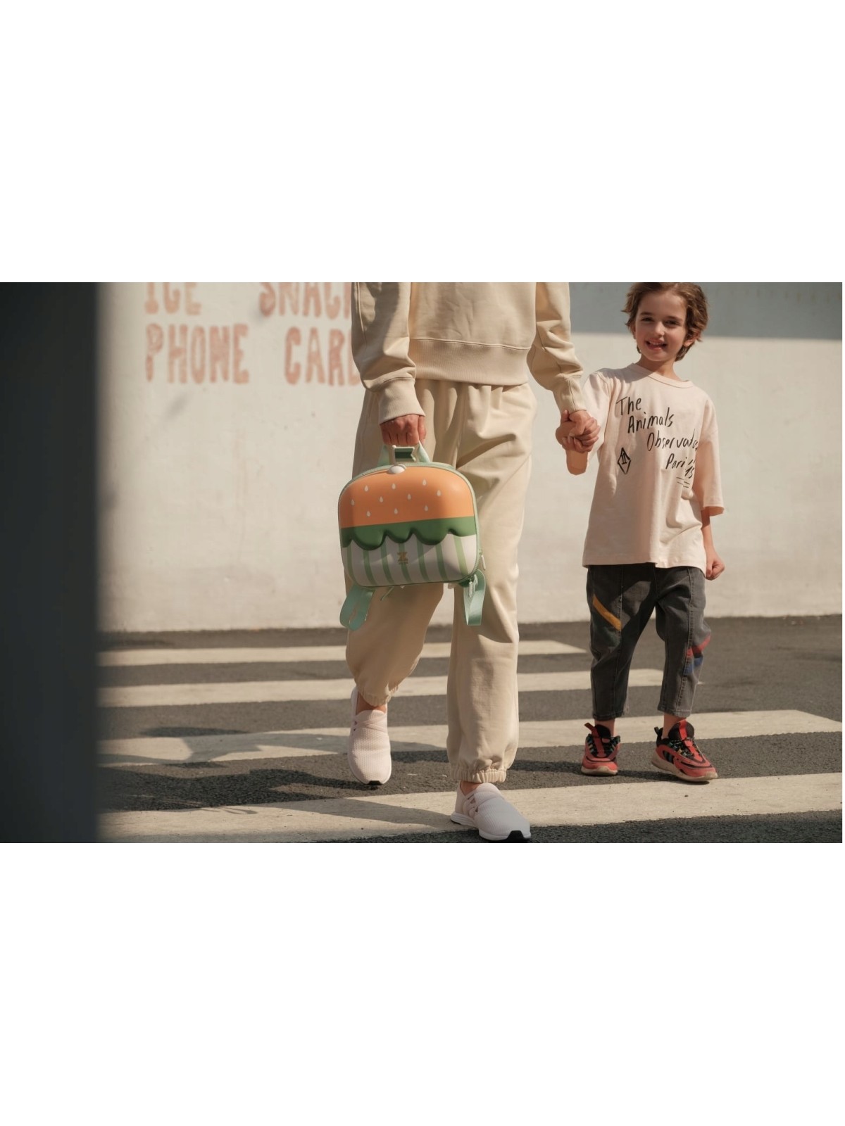 ZOYZOII PLECAK KOLOROWY HAMBURGER  BUREGER1