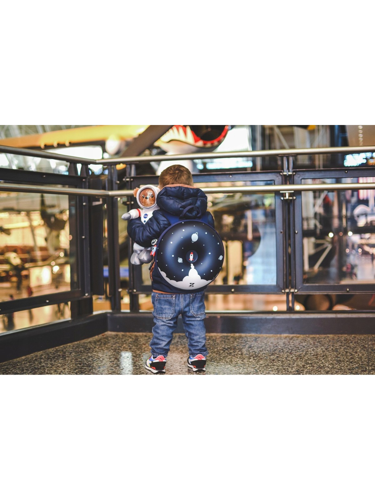 ZOYZOII PLECAK DLA DZIECIECKA KOSMICZNY GRANAT KOSMOS3