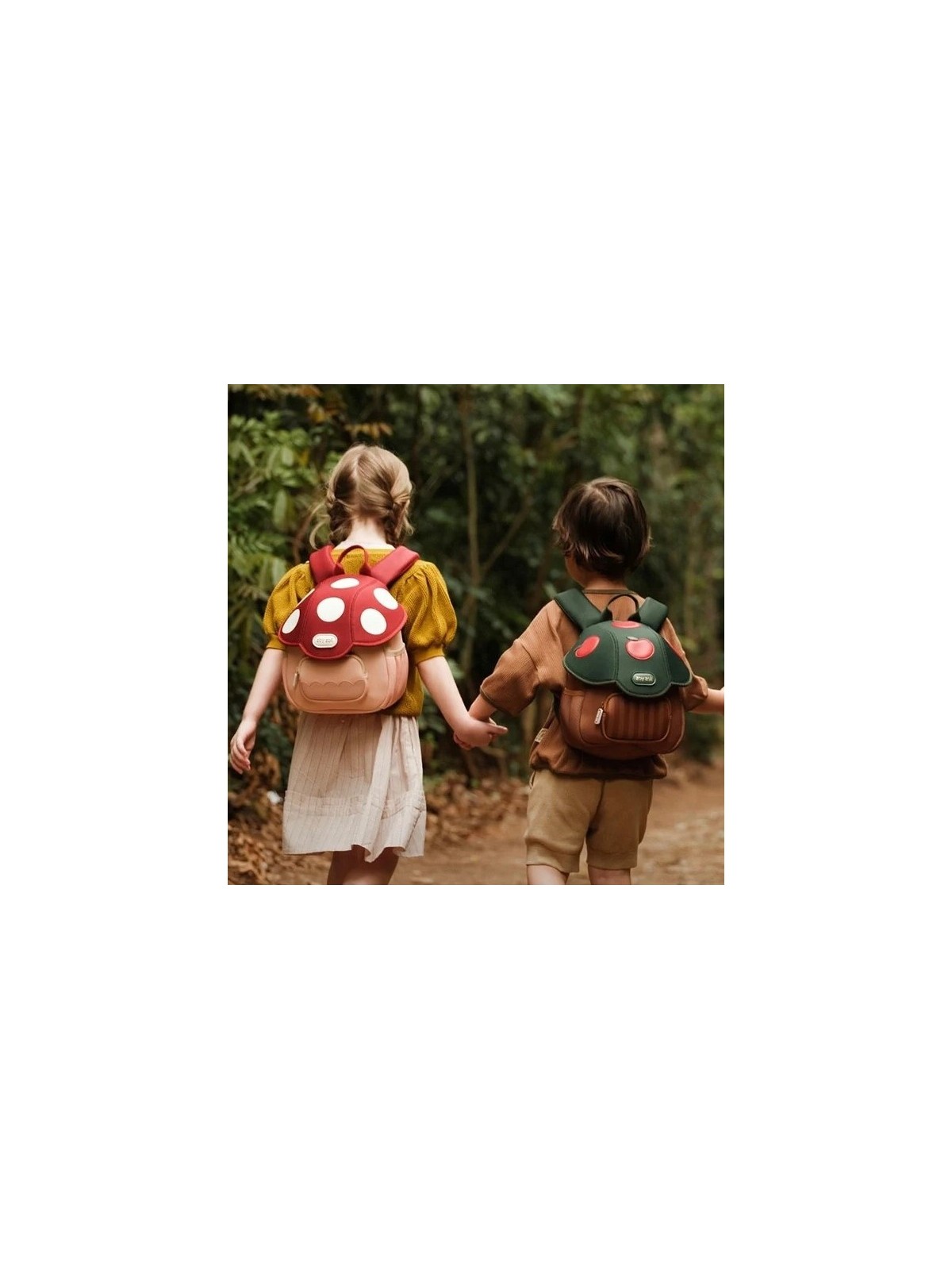 ZOYZOII PLECAK KOLOROWY  MUCHOMOR  GRZYBEK1