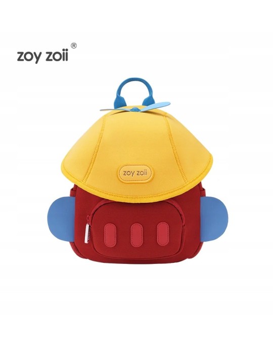 ZOYZOII PLECAK KOLOROWY  GRZYBEK SAMOLOT   GRZYBEK2