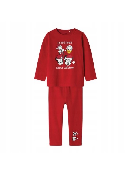 PIŻAMA ŚWIĄTECZNA DISNEY MYSZKA MIKI CZEROWONA 13238007