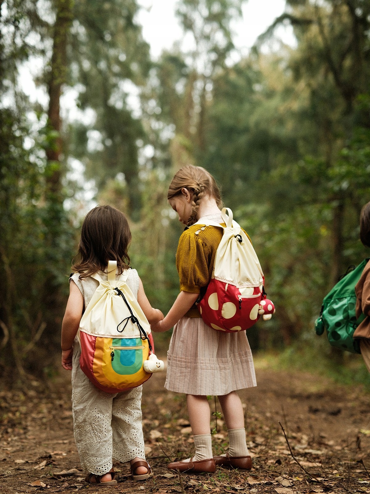ZOYZOII  WOREK PLECAK KOLOROWY TĘCZA DLA DZIECKA  WOREK2
