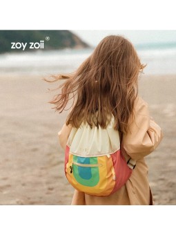 ZOYZOII  WOREK PLECAK KOLOROWY TĘCZA DLA DZIECKA  WOREK2