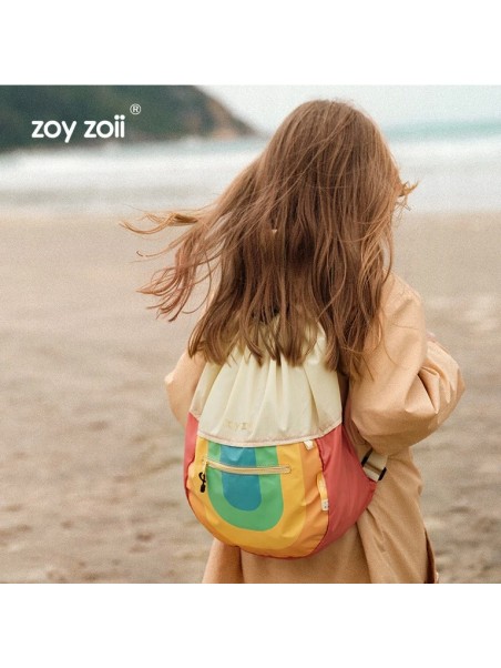 ZOYZOII  WOREK PLECAK KOLOROWY TĘCZA DLA DZIECKA  WOREK2