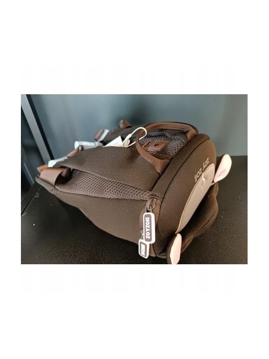 ZOYZOII PLECAK SMYCZ  BRĄZ ZWIERZAK OWIECZKA2