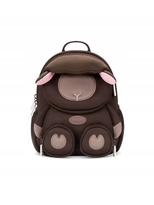ZOYZOII PLECAK PRZEDSZKOLAKA OWIECZKA BRĄZOWY  ZWIERZAK OWIECZKA1