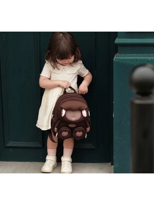 ZOYZOII PLECAK  BRĄZ ZWIERZAK OWIECZKA1