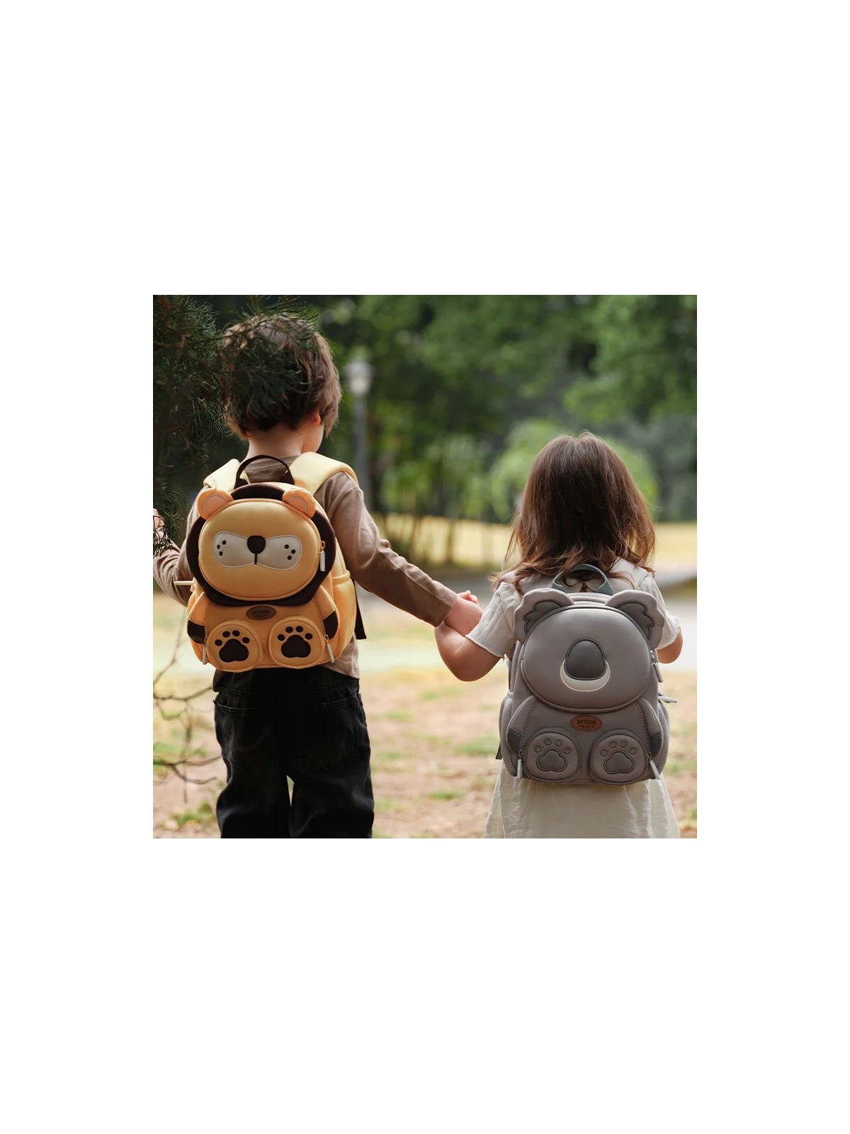 ZOYZOII PLECAK PRZEDSZKOLKA KOALA DLA DZIECKA  SZARY ZWIERZAK KOALA1