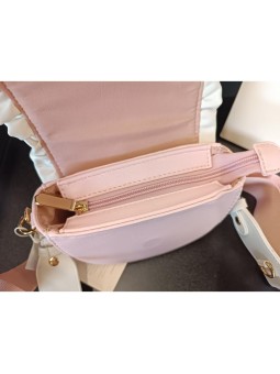 ZOYZOII TOREBKA DLA DZIEWCZYNKI RÓŻ KOKARDA1