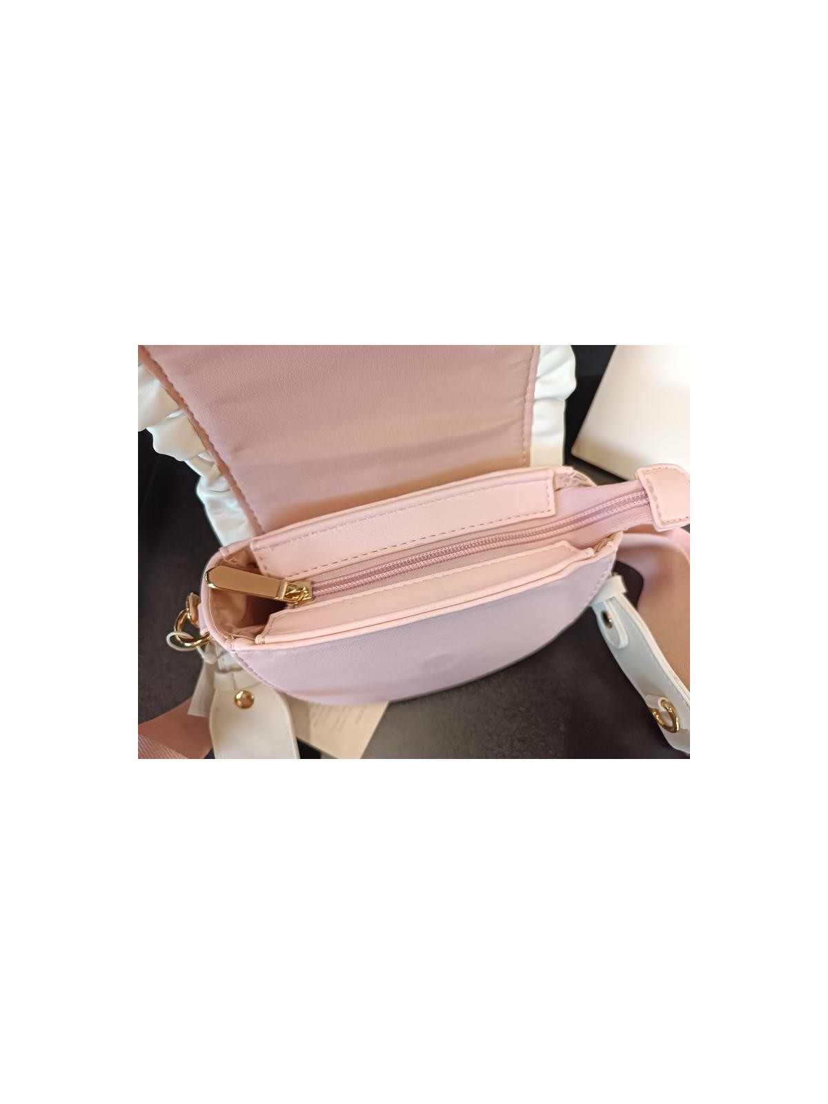 ZOYZOII TOREBKA DLA DZIEWCZYNKI RÓŻ KOKARDA1