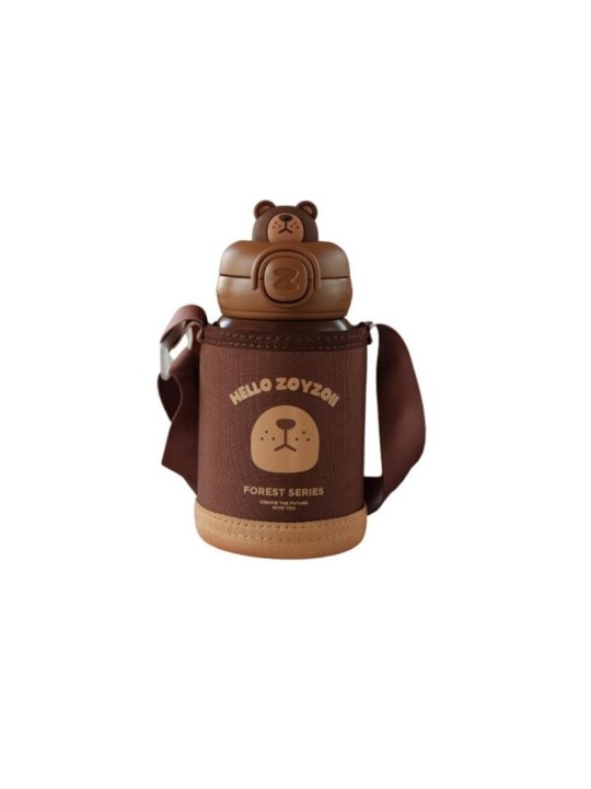 ZOYZOII TERMOS BRĄZOWY MIŚ E8BEAR