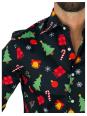 OPPOSUITS KOSZULA KOLOROWA  ŚWIĘTA TATA SYN CHIRSTMAS ICONS BLACK OSSM-0019-EU