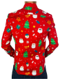 OPPOSUITS KOSZULA KOLOROWA  ŚWIĘTA TATA SYN  FESTIVITY RED OSSM-1013-EU