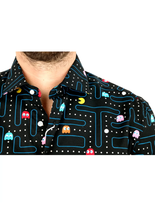 OPPOSUITS KOSZULA KOLOROWA PAC-MAN TATA SYN  OSSM-0026-EU