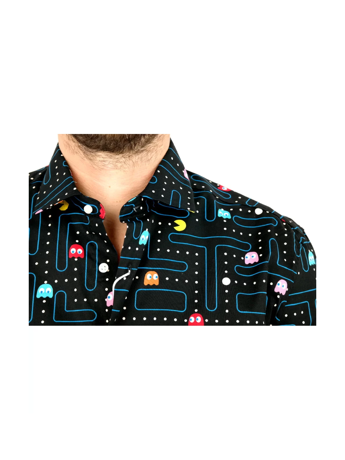OPPOSUITS KOSZULA KOLOROWA PAC-MAN TATA SYN  OSSM-0026-EU
