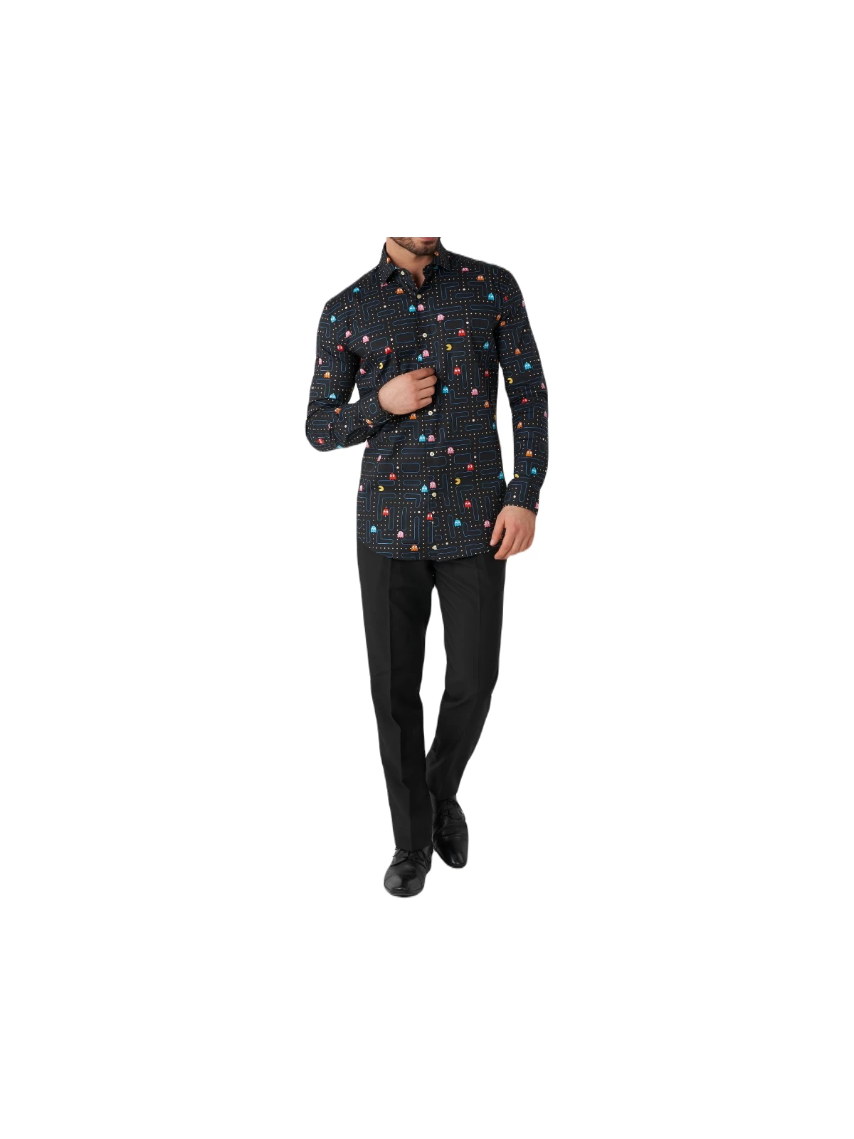 OPPOSUITS KOSZULA KOLOROWA PAC-MAN TATA SYN  OSSM-0026-EU
